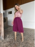 Falda Tul Midi Falda Tul Midi