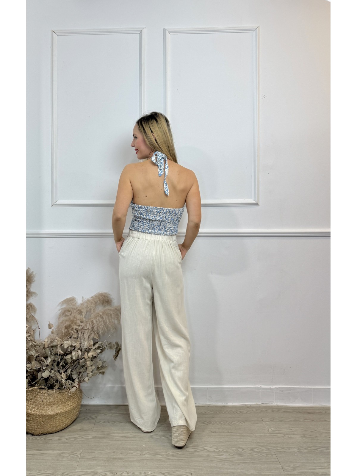 Top TALIA  Lino