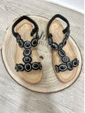 Sandalia GLITTER Negra