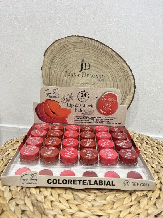 Colorete y Labial en crema