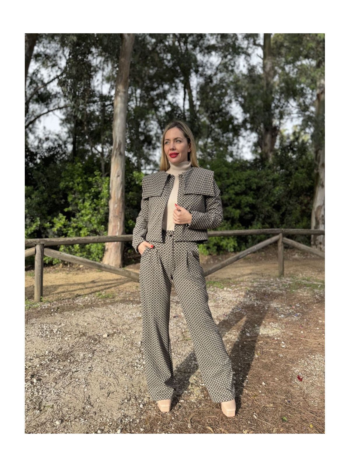 Pantalón ENJAMBRE Marrón