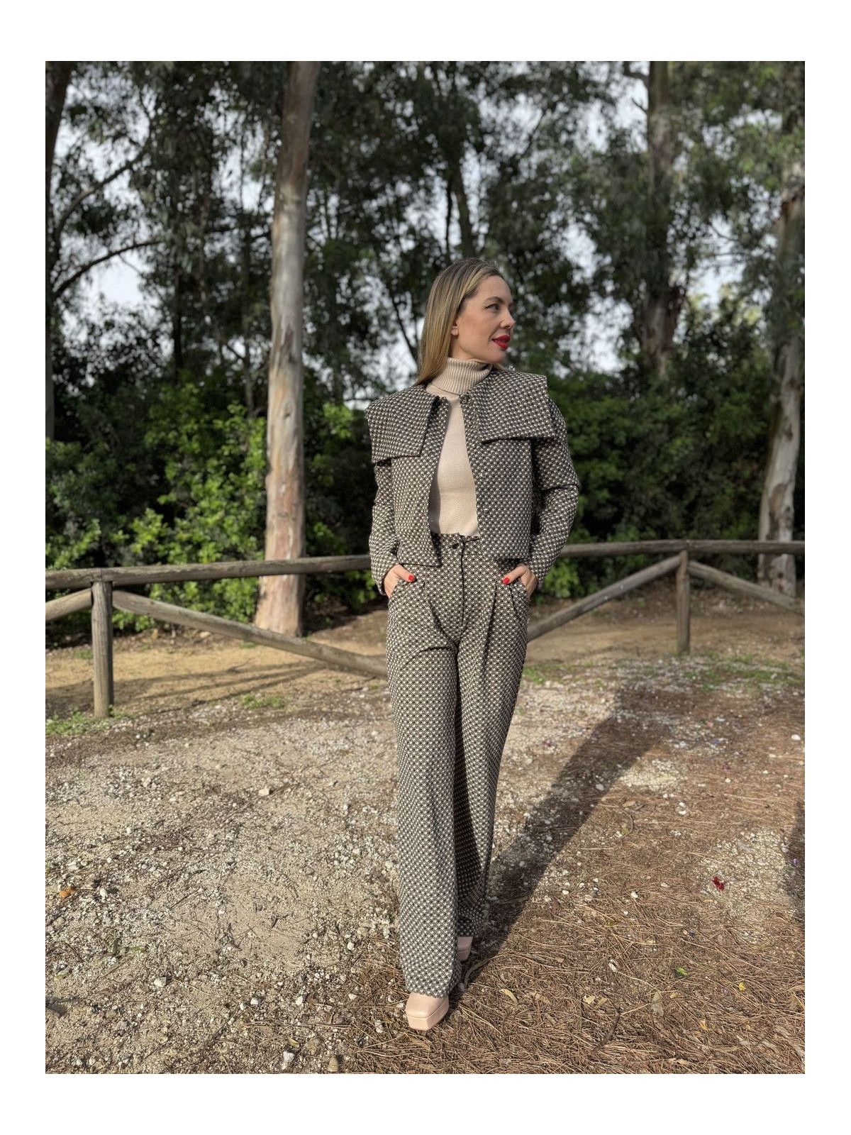Pantalón ENJAMBRE Marrón