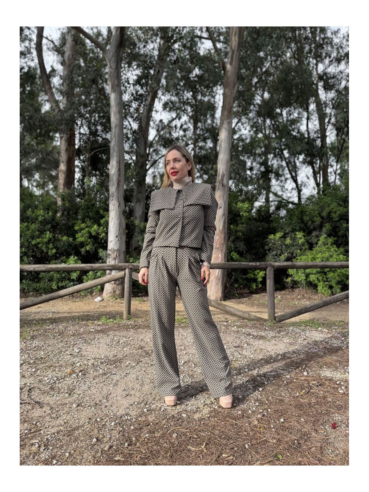 Pantalón ENJAMBRE Marrón