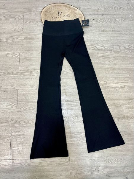 Leggins acampanado negro