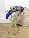 Diadema Azul Klein con Piedras