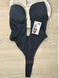 Body espalda descubierta, perfecto para vestidos con escote en espalda