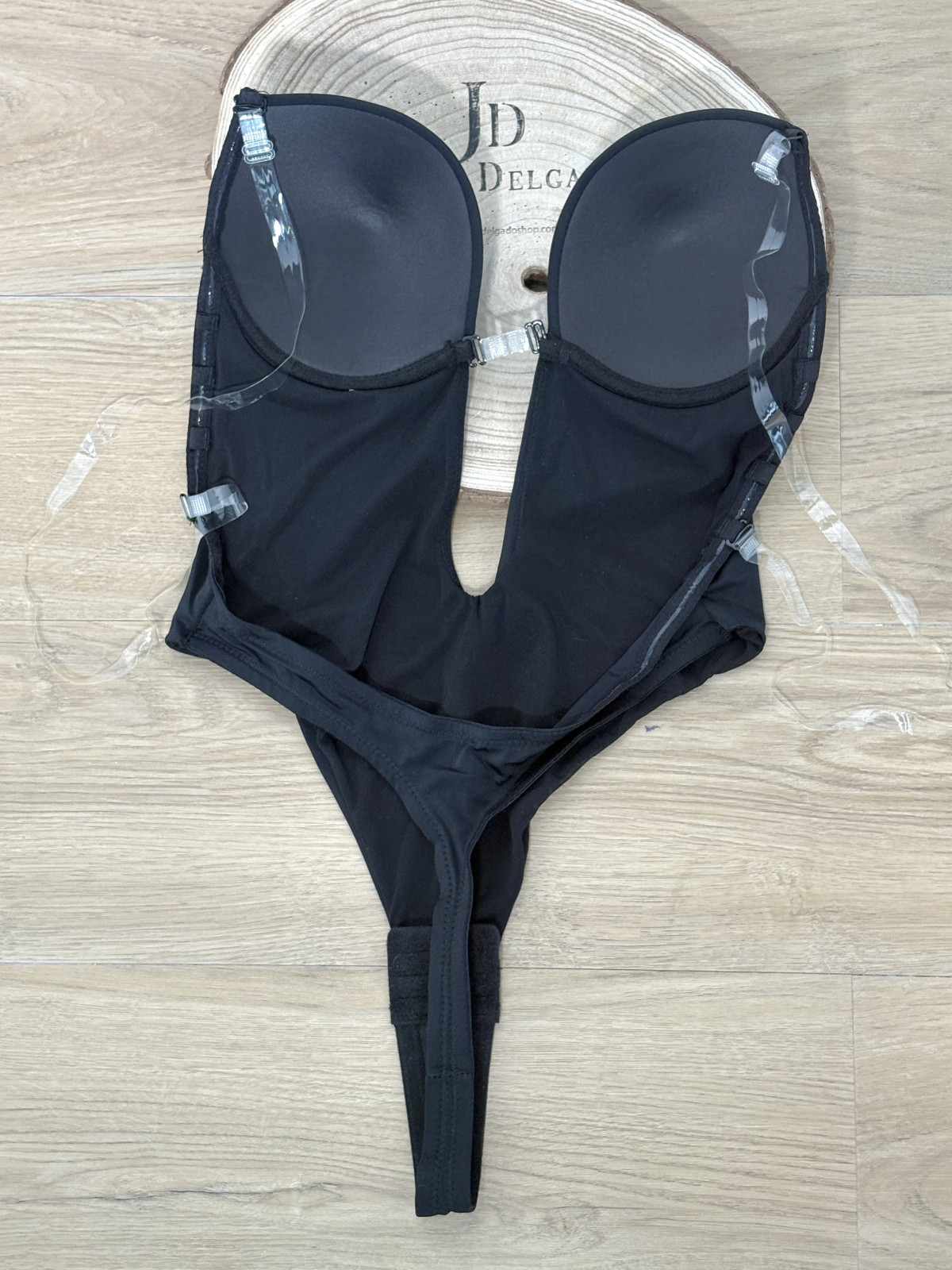 Body espalda descubierta, perfecto para vestidos con escote en espalda