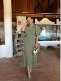 Vestido de Gasa KATE Verde