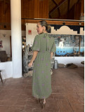 Vestido de Gasa KATE Verde