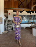 Vestido Midi ANITA Morado Vestido Midi ANITA Morado