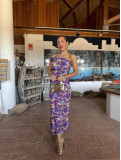 Vestido Midi ANITA Morado Vestido Midi ANITA Morado