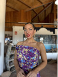 Vestido Midi ANITA Morado Vestido Midi ANITA Morado