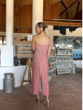 Vestido Midi ANITA Naranja Vestido Midi ANITA Naranja