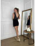 Body de licra con estampado de lunares ideal para este tiempo de feria