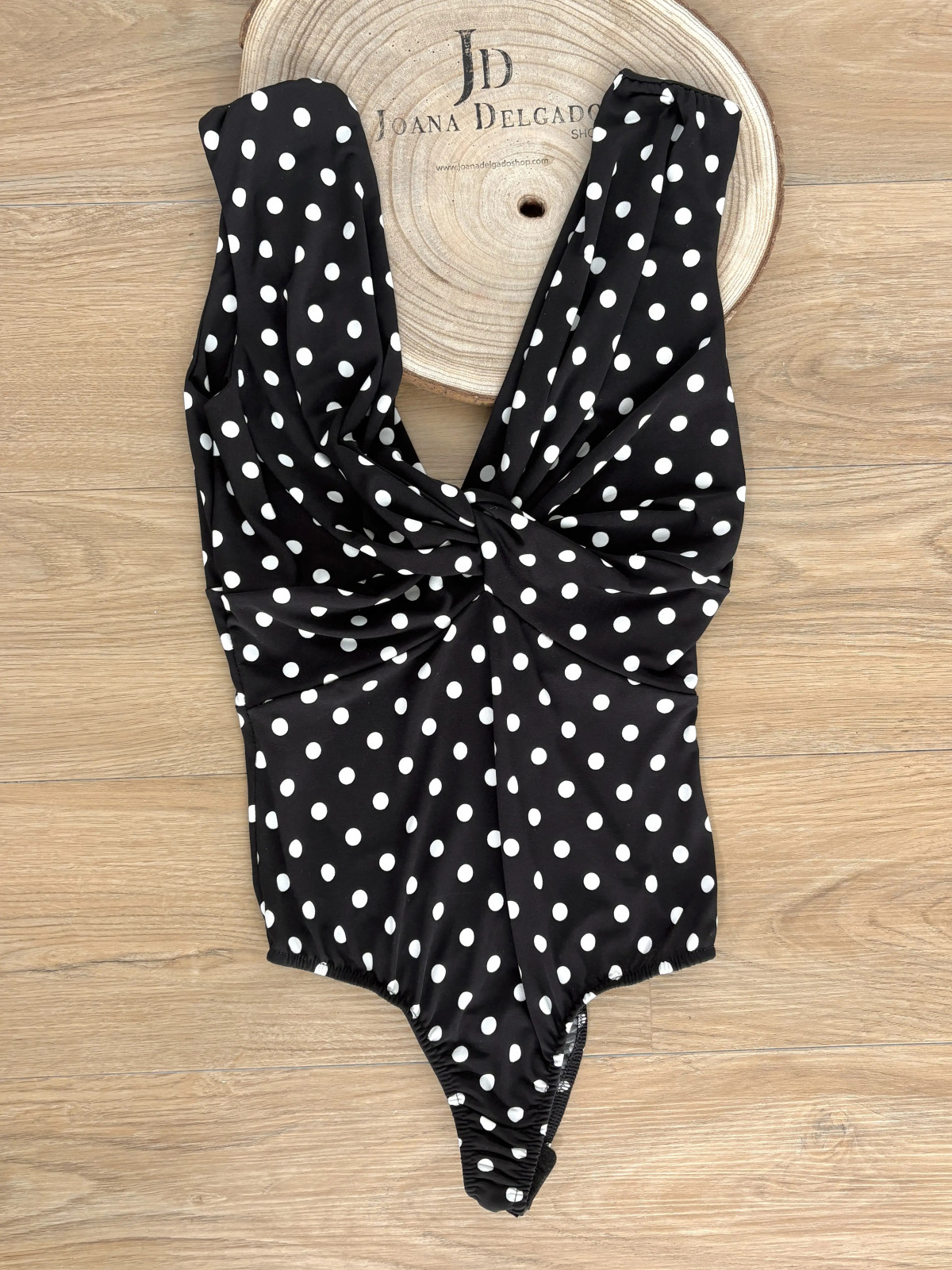 Body de licra con estampado de lunares ideal para este tiempo de feria