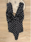 Body de licra con estampado de lunares ideal para este tiempo de feria