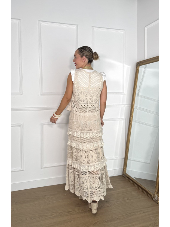 Falda crochet AMARAL Falda crochet AMARAL