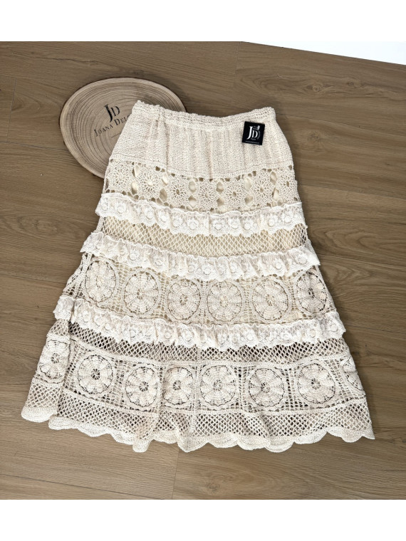 Falda crochet AMARAL Falda crochet AMARAL