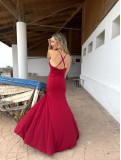 Vestido largo de fiesta, ideal para bodas de tarde y graduaciones. Vestido largo de fiesta, ideal para bodas de tarde y graduaciones.