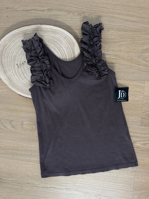 Camiseta DESIREE Marrón Camiseta DESIREE Marrón
