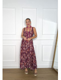 Vestido en tirantes anchos con estampado floral, ideal para tus looks