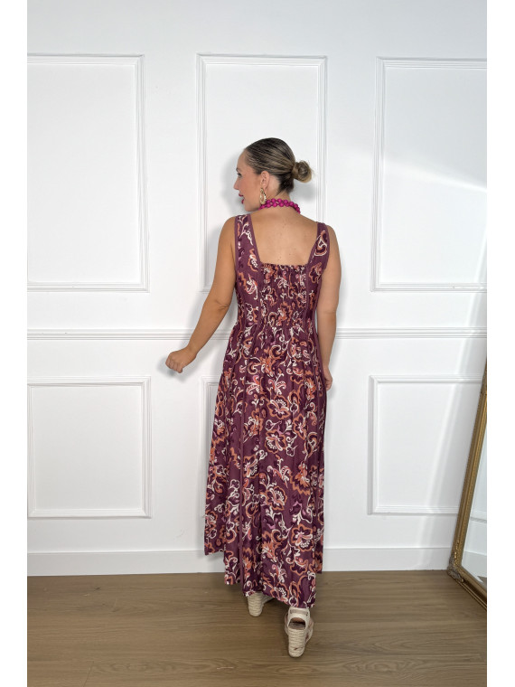 Vestido en tirantes anchos con estampado floral, ideal para tus looks